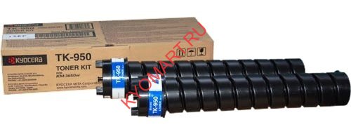 Тонер-картридж Kyocera KM3650W type TK-950 2 ТУБЫ (o) Оригинальный тонер-картридж TK-950