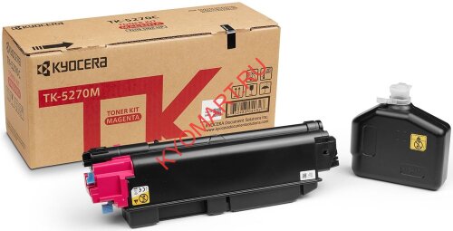 Тонер-картридж Kyocera ecosys p6230cdn\m6230cidn Magenta type TK5270M 6000 стр (о) Оригинальный тонер-картридж TK-5270m