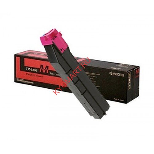 Тонер-катридж Kyocera TASKalfa 3050ci/ 3550ci type TK8305M Magenta 15000 стр(о) Оригинальный тонер-картридж TK-8305M