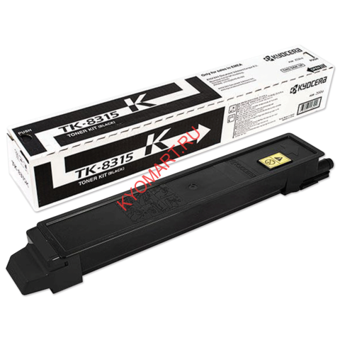 Тонер-катридж Kyocera TASKalfa 2550ci type TK8315K Black 12000 стр (о) Оригинальный тонер-картридж TK-8315K